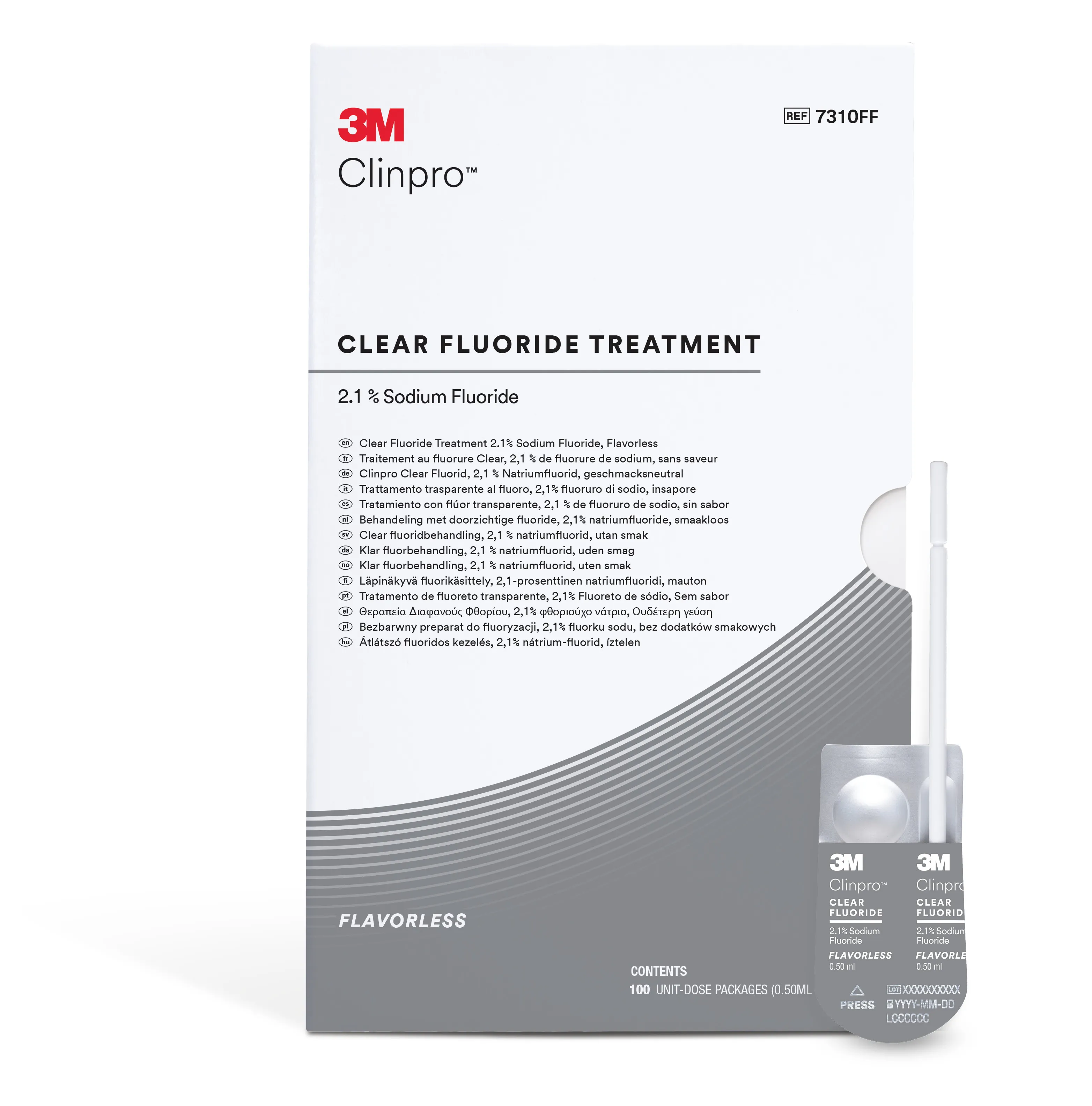 3M Clinpro Clear L-Pop 0,5ml (50 doses) - Solventum
